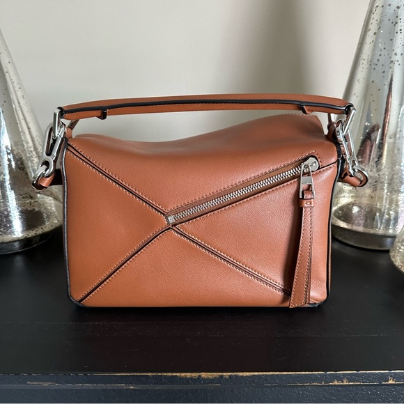 Loewe Small Tan Puzzle Bag - Picture 4 of 11